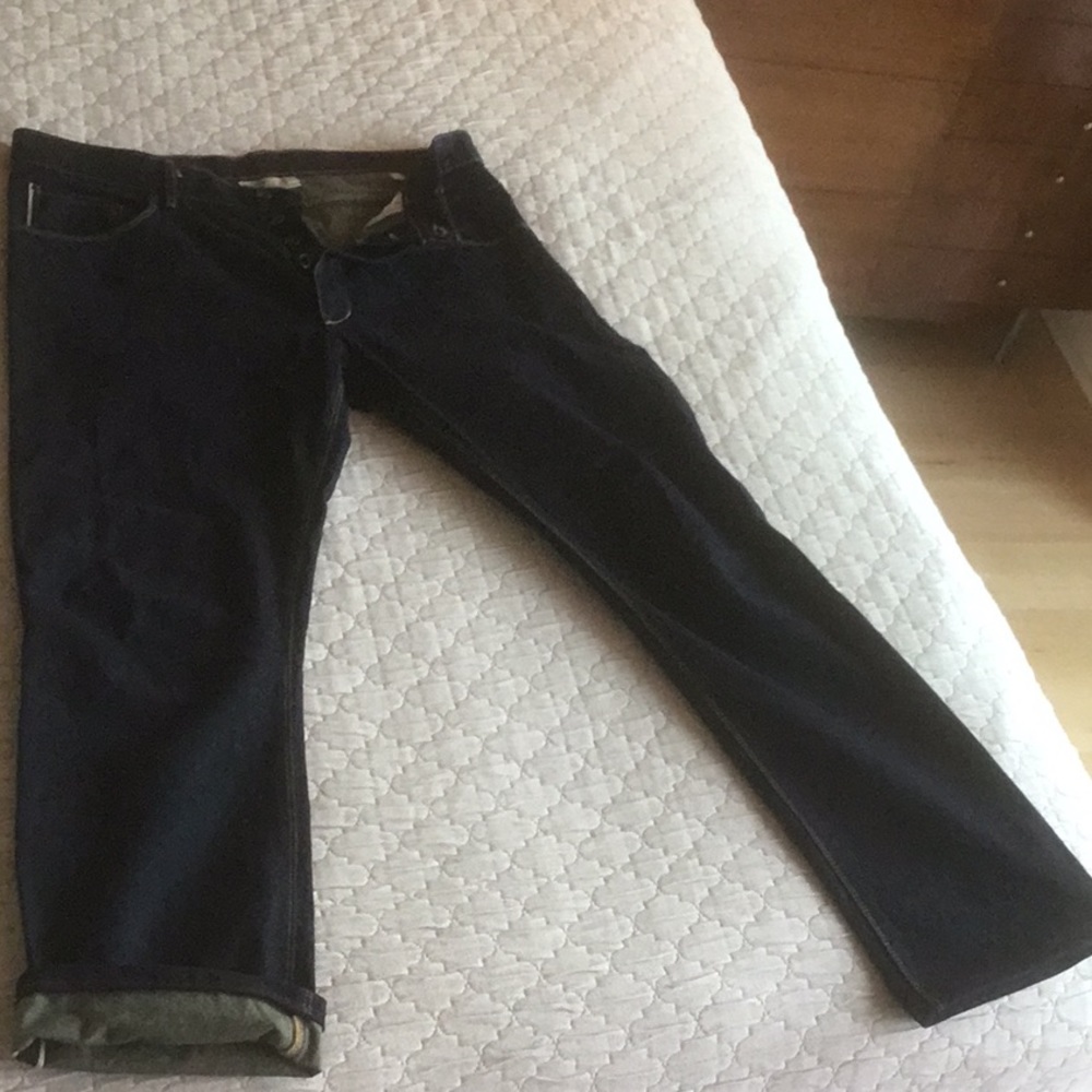 Raleigh Denim 36 x 34 White Oak Cone Selvage jeans
